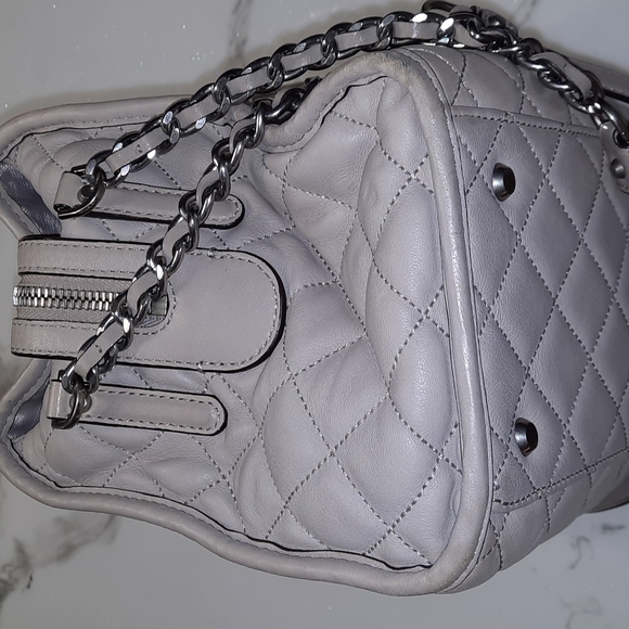 Michael Kors Bags Michael Kors Xl Quilted Rachel Leather Satchel